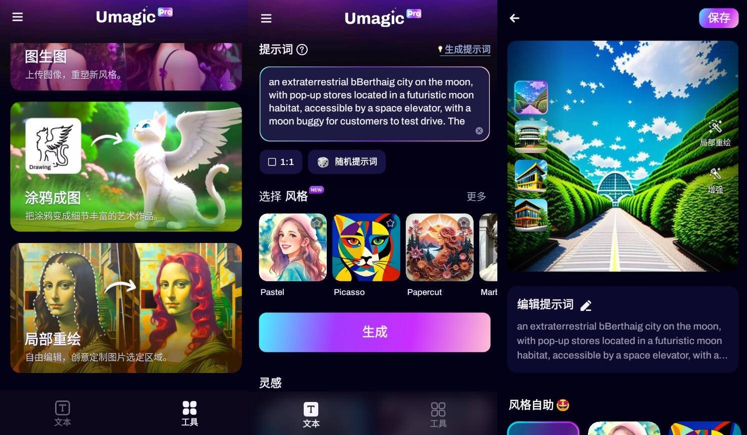 Umagic AI图片创作生成v1.7.7专业版