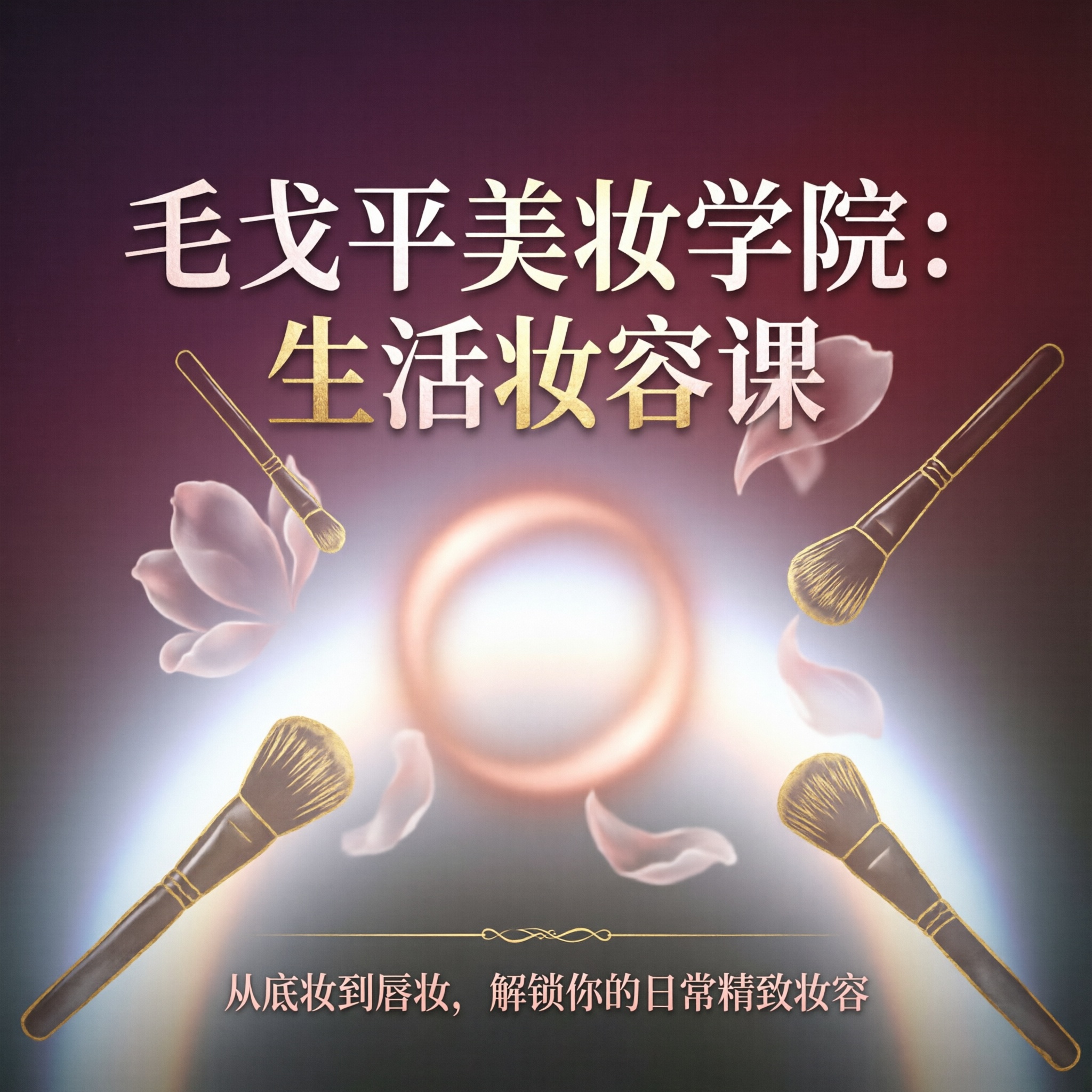 毛戈平美妆学院:生活妆容课