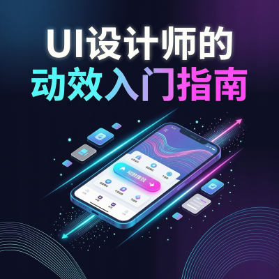 UI设计师的动效入门指南：告别PPT式交互动效，让产品体验丝滑起来