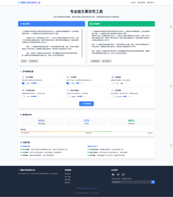 智能文章伪原创 HTML 源码 多种改写策略
