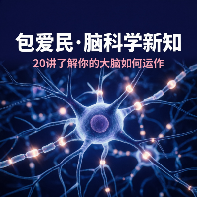 包爱民教授·脑科学新知20讲：从神经元到意识，20讲读懂你的大脑