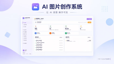 AI图片创作系统免费版：快速搭建独立绘图与AI对话平台