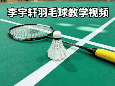 李宇轩羽毛球教学视频全套 业余到高手
