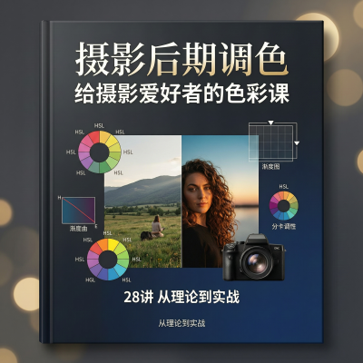 摄影后期调色：给摄影爱好者的色彩课——28讲系统掌握摄影调色的理论与实战